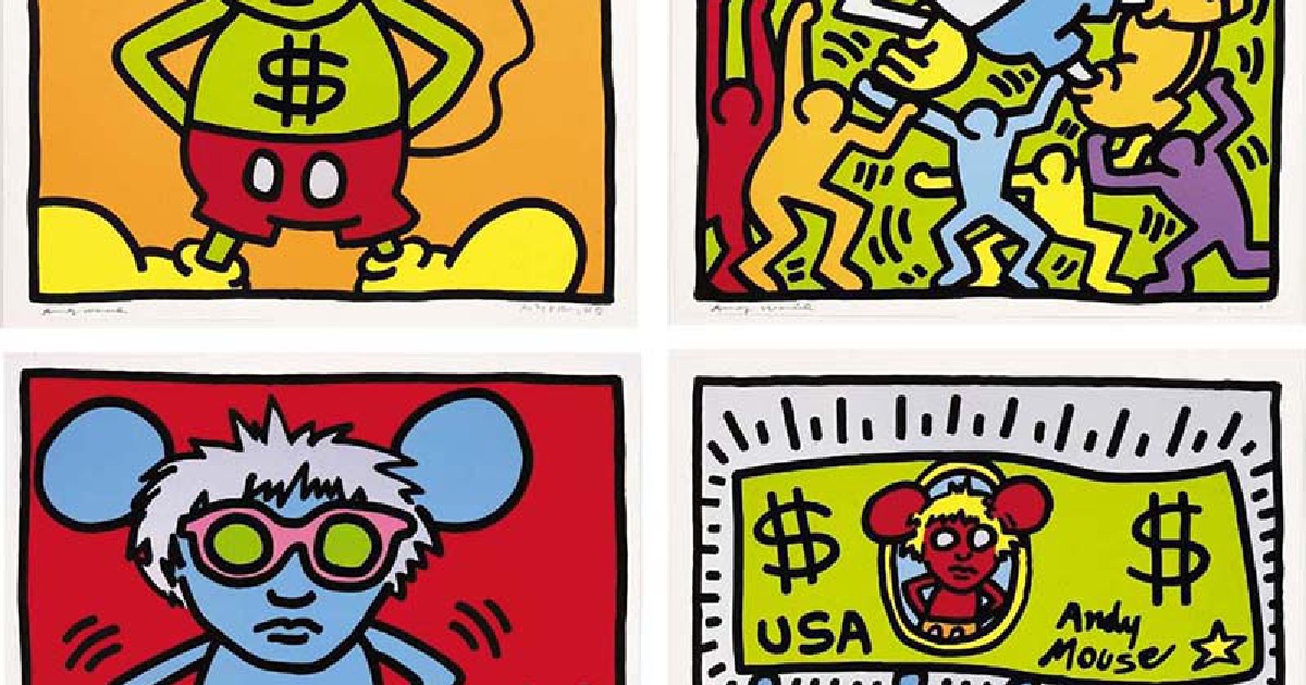Andy Warhol & Keith Haring | Friendship | Andipa Editions